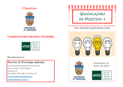 Organizan - UNED Guadalajara