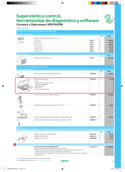Supervisi&oacute;n y control, herramientas de