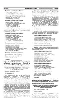 607558 NORMAS LEGALES Dejan sin efecto