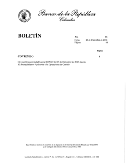 Boletin n&uacute;m. 56 - Banco de la Rep&uacute;blica