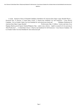 How To Become A United States Citizen: A Step-by