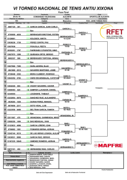 vi torneo nacional de tenis antiu xixona