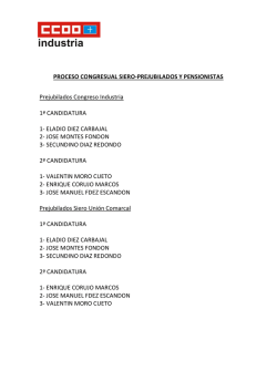 Siero - CCOO de Industria