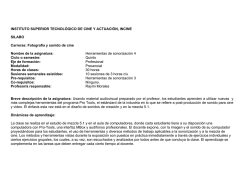 Herramientas de sonorizaci&oacute;n 4