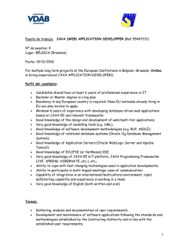 Puesto de trabajo: Bus Mechanic (M/V) (Ref 52800341)