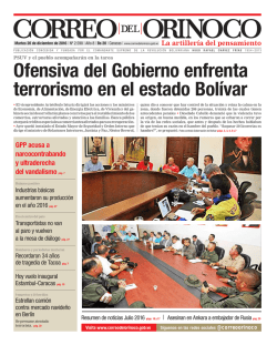 Descargar PDF - Correo del Orinoco