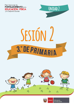 Sesi&oacute;n 2 - Ministerio de Educaci&oacute;n