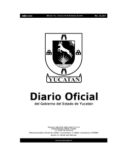 Abrir PDF - Gobierno del Estado de Yucat&aacute;n