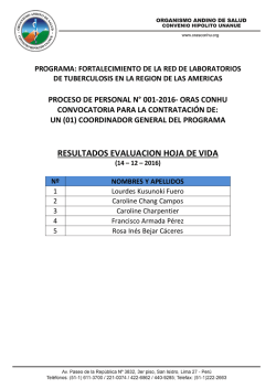 01. Coordinador General