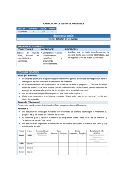 PLANIFICACI&Oacute;N DE SESI&Oacute;N DE APRENDIZAJE T&Iacute;TULO DE LA