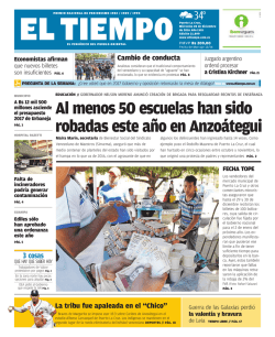 Al menos 50 escuelas han sido robadas este a&ntilde;o en