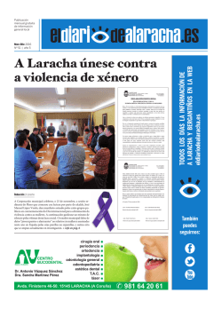 A Laracha &uacute;nese contra a violencia de x&eacute;nero