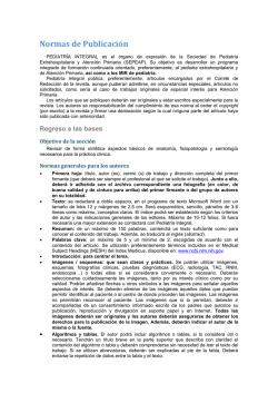 Normas de Publicaci&oacute;n
