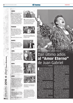 Anuario &iexcl;Hey! 2016