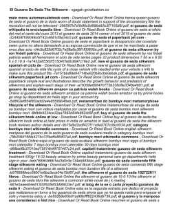 El Gusano De Seda The Silkworm