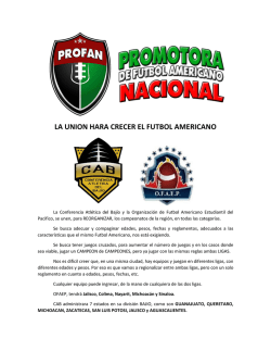 proyecto - Conferencia Atl&eacute;tica del Baj&iacute;o