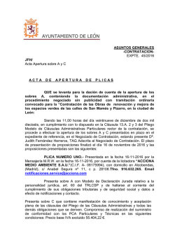 45-2016 ACTA APERTURA sobre A y C