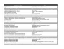 ORGANISMO CAPACITADOR CURSO Centro Tecnico