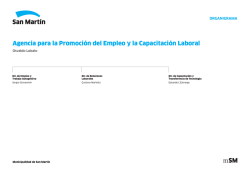 organigrama - Municipalidad de San Mart&iacute;n