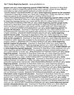 Sol Y Viento Beginning Spanish