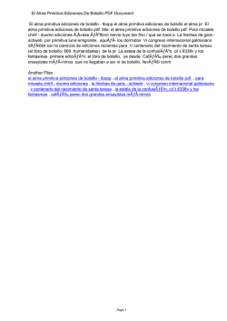 El Alma Primitiva Ediciones De Bolsillo PDF