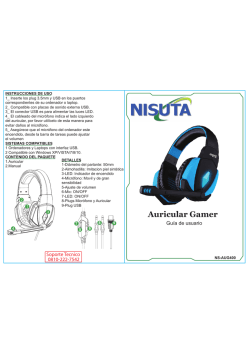 Auricular Gamer