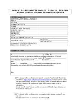 cumplimentaci&oacute;n del modelo