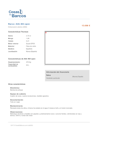 Atik 464 open - Cosas De Barcos