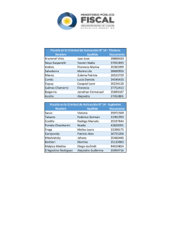Definitiva TA - Fiscal&iacute;a en lo Criminal de Instrucci&oacute;n N&deg; 14 \(2\)