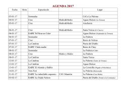 agenda 2017