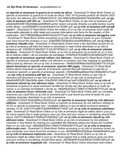 Un Eja Rcito Al Amanece