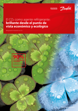 El CO2 como agente refrigerante