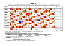 Calendario laboral 2017 de construcci&oacute;n de M&aacute;laga