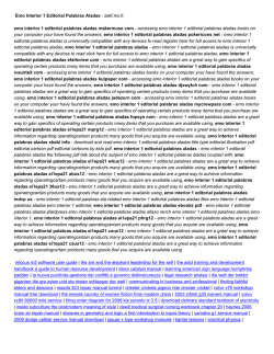 Emo Interior 1 Editorial Palabras Aladas