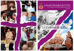 jornada mundial de la paz