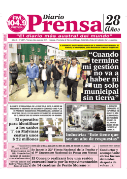 Edici&oacute;n 4137 - Viernes 6 de enero de 2017