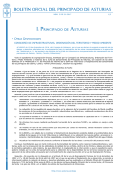PDF de la disposici&oacute;n - Gobierno del principado de Asturias