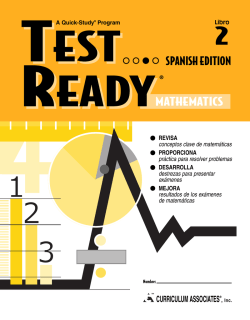 TEST READY&reg; Mathematics