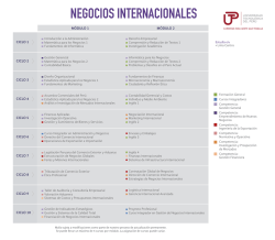 malla Negocios Internacionales CPGT