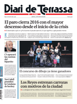 El paro cierra 2016 con el mayor descenso