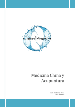Medicina China y Acupuntura