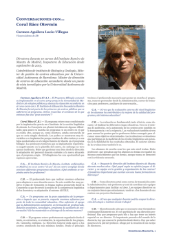 Coral B&aacute;ez - Ense&ntilde;anza Biling&uuml;e