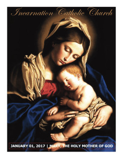 Current Bulletin - Incarnation Catholic Church
