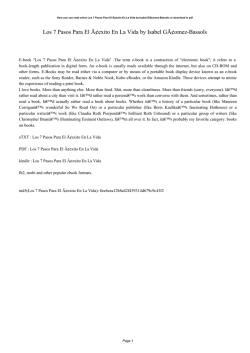 Los 7 Pasos Para El &Atilde;&cent;exito En La Vida