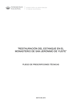 Licitaci&oacute;n p&uacute;blica Patrimonio Nacional