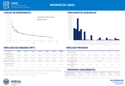 INSTITUTO ARGENTINO DE MERCADO DE CAPITALES www.iamc
