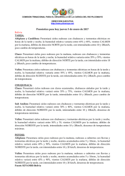 Pron&oacute;stico para hoy lunes 1 de septiembre de 2014