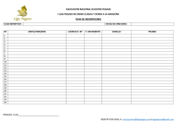 Inscripci&oacute;n Club Doma