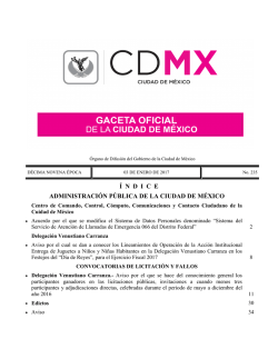 delegacion venustiano carranza - Portal Consejer&iacute;a Jur&iacute;dica y de