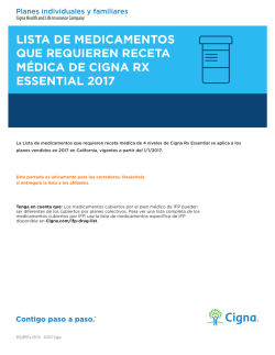 LisTa DE mEDiCamEnTos quE rEquiErEn rECETa m&eacute;DiCa